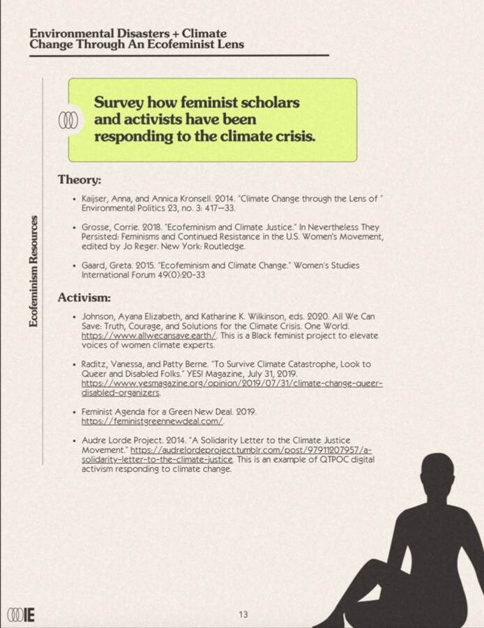 Resources page.